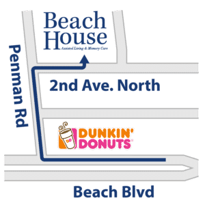 beach house map